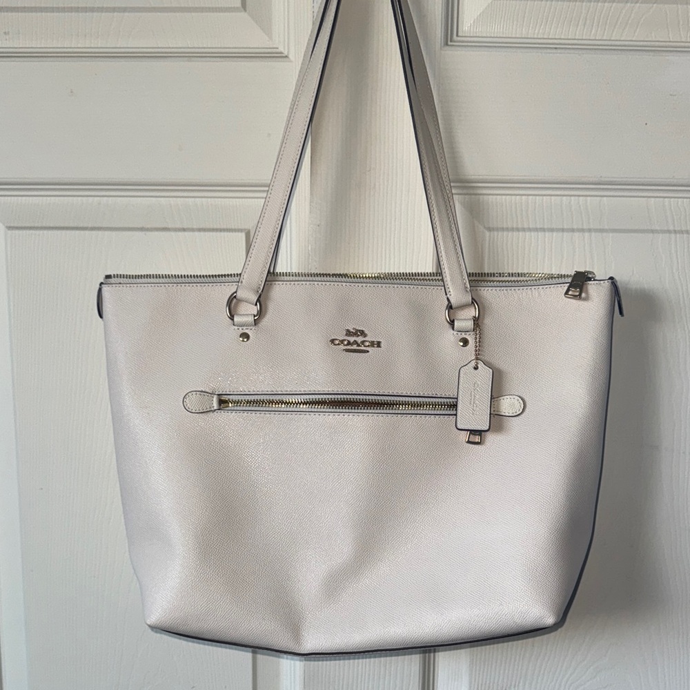 Coach Cream Tote Bag